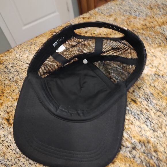 Billabong Women's Across Waves Adjustable Trucker Hat with Mesh Back Black Sands - Picture 5 of 7